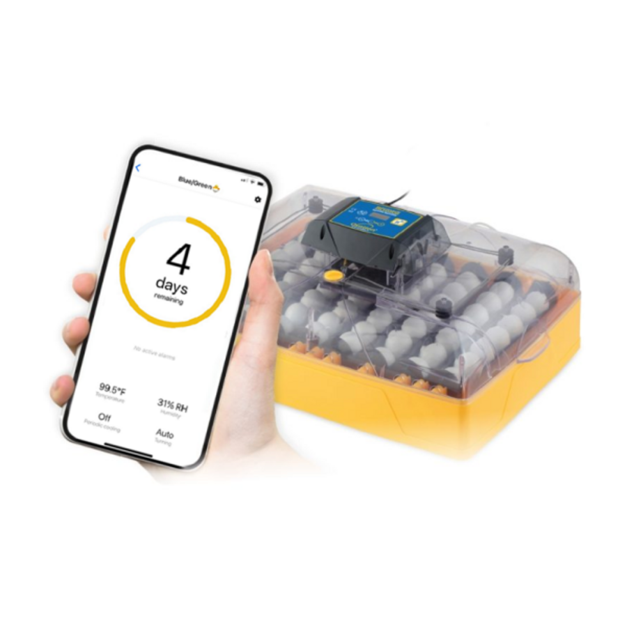 Broedmachine Ovation 56 Advance EX Connect | 56 eieren | automatische vochtregeling | app