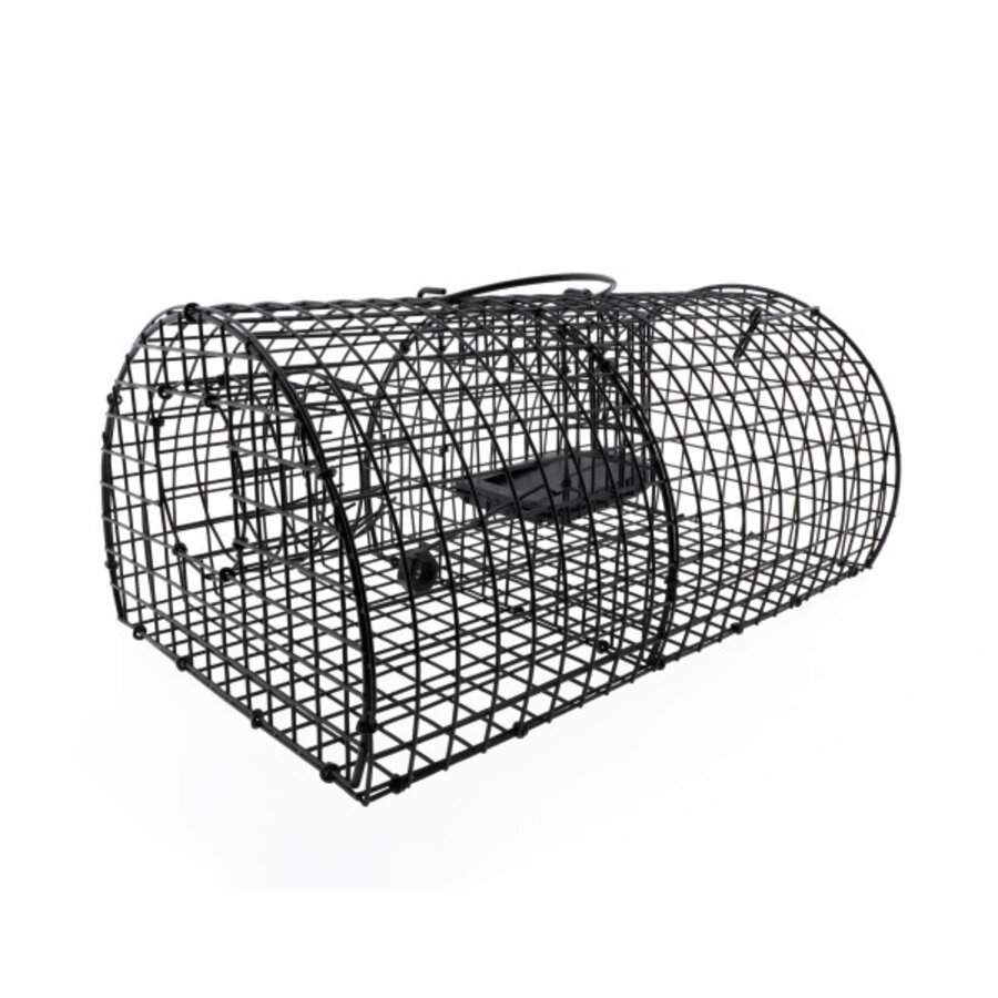 Vangkooi ratten multicatch zwart | levend vangen | 40 x 24 x 17 cm | herbruikbaar
