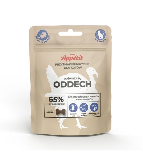 Comfy Appetit Functionele kattensnack voor katten &VerticalLine; frisse adem ondersteuning &VerticalLine; 70 g