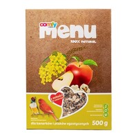 Complete zaadmix voor kanaries en kleine exotische vogels | 500 g | met gedroogde groente en fruit