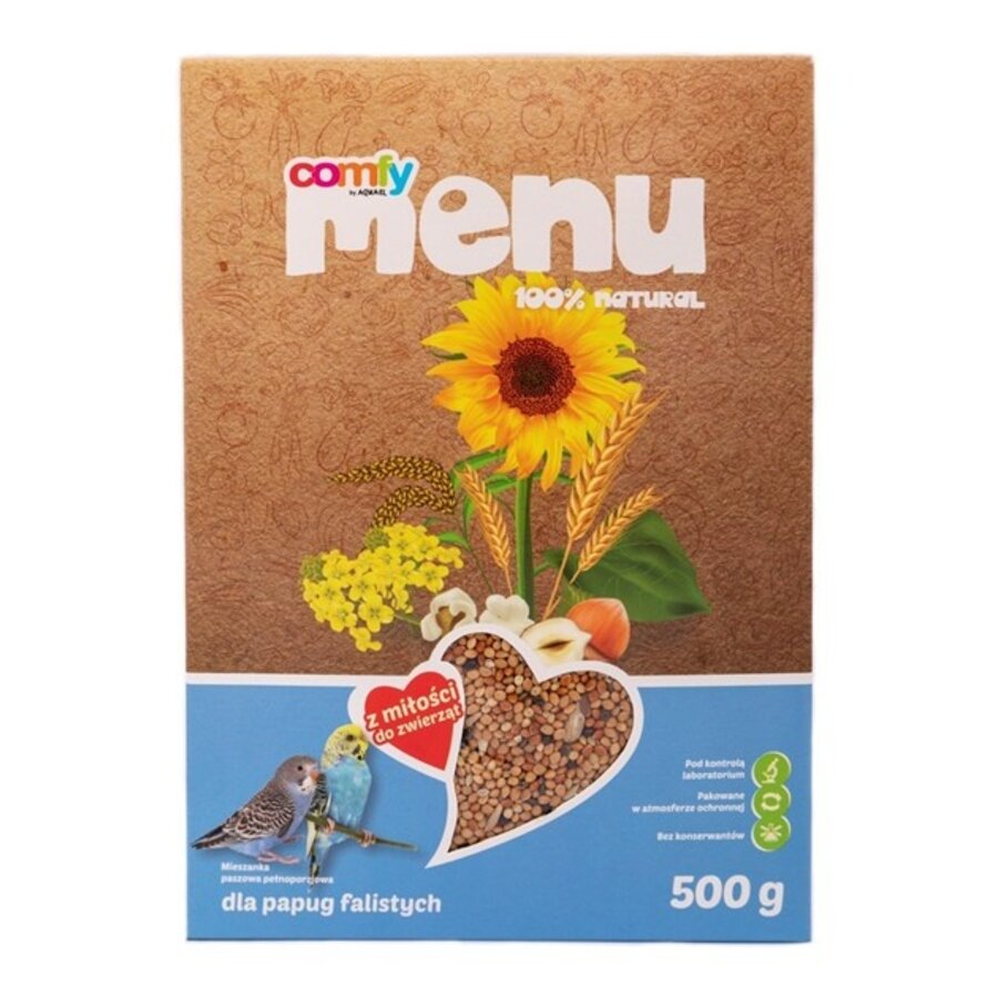 Menu Parkieten Compleetvoer 500 Gram