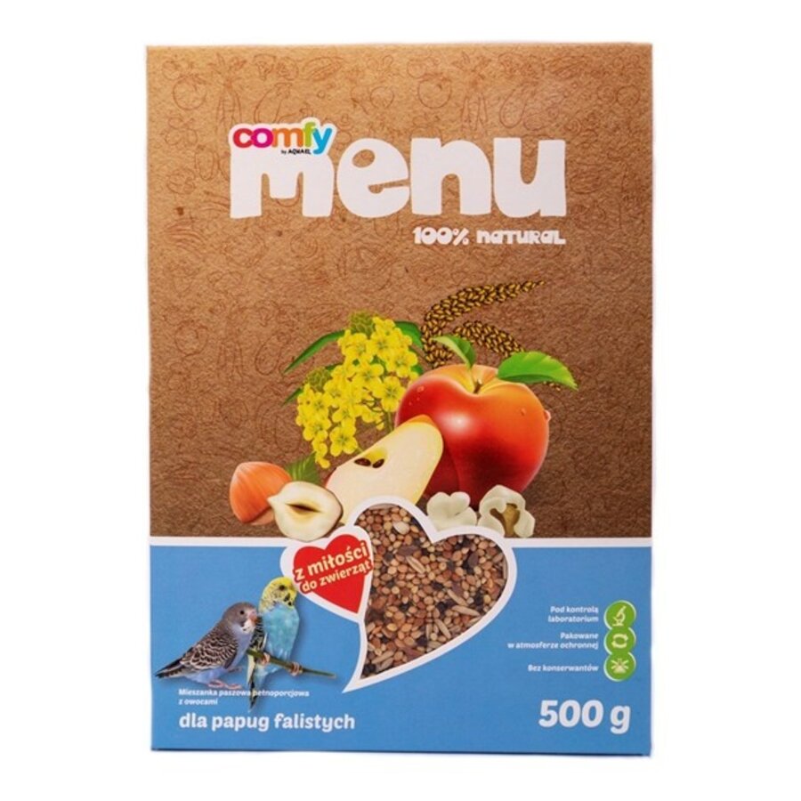 Compleetvoer parkieten fruitmix | zaadmengeling 500 g