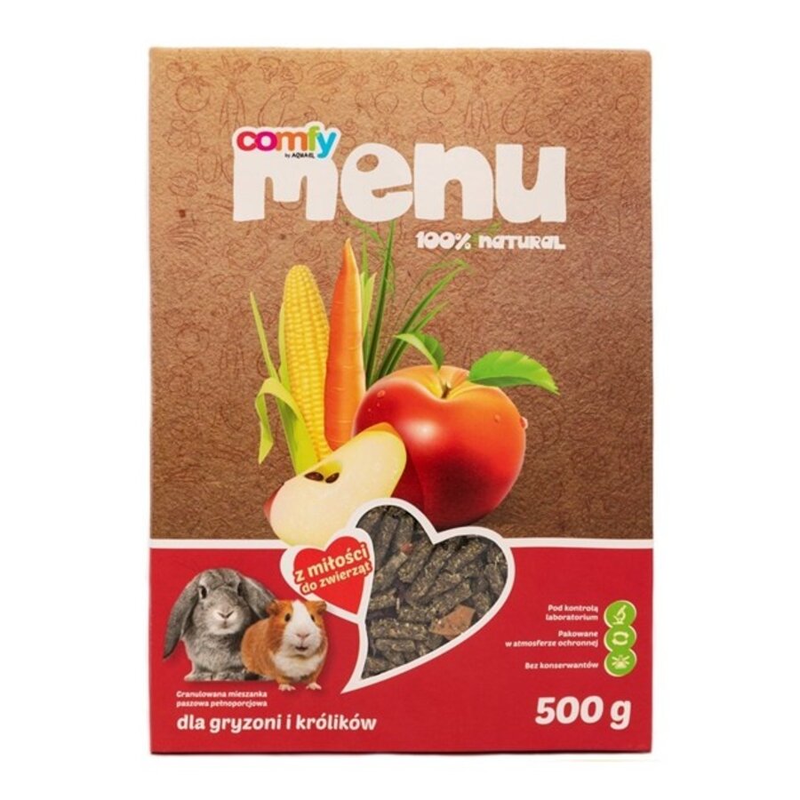 Complete feed pellets | natuurlijke volledige voeding | 500 g | voor konijnen en knaagdieren