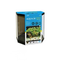 Reserve kap voor Aqua 30 LED aquarium | 40 x 20 cm | zwart