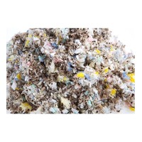 Gekleurde katoenflakes bodembedekking 3L