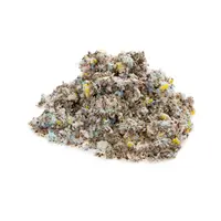 Gekleurde katoenflakes bodembedekking 3L