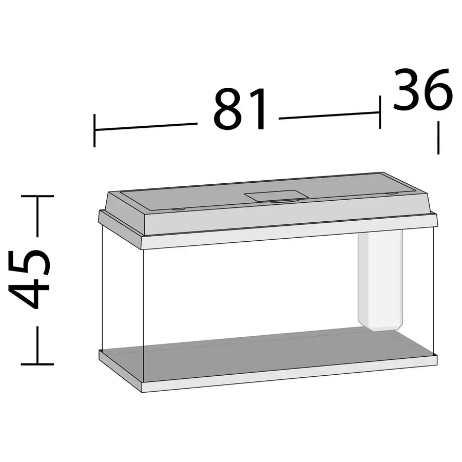Losse aquarium heater 100 Watt | 220-240V 50Hz | voor Primo 110 binnenfilter