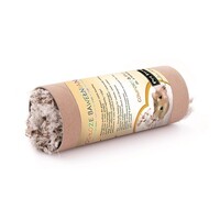 Knaagdiertunnel met katoen