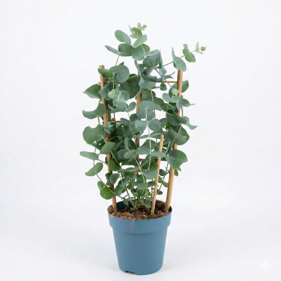 Eucalyptus cinerea | zilvereucalyptus | 40 cm hoog | in 12 cm pot | wintergroene blikvanger