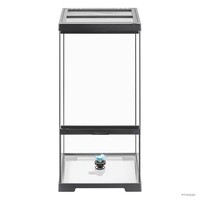 Glazen deurtje paludarium 30x30x60 | vervangende voordeur voor EX Pro paludarium