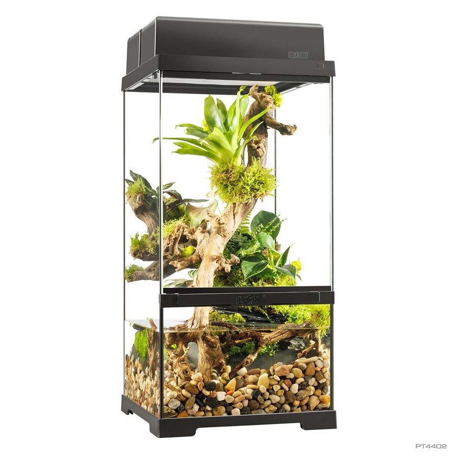 Glazen deurtje paludarium 30x30x60 | vervangende voordeur voor EX Pro paludarium