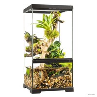 Glazen deurtje paludarium 30x30x60 | vervangende voordeur voor EX Pro paludarium