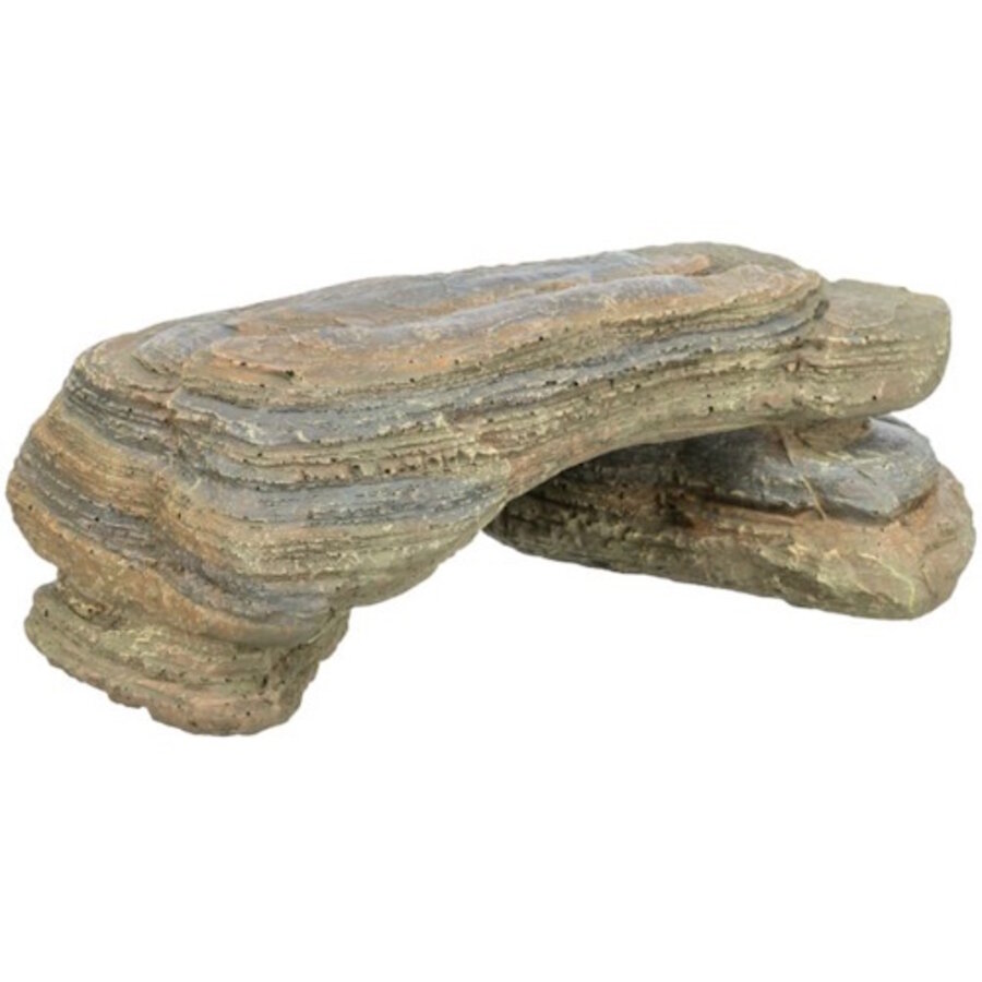 Rotsplateau 29 cm | schuil- en rustplek voor terrarium en aquarium