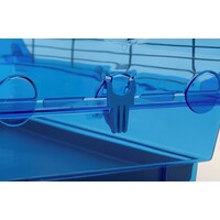 Vogelkooi ARCO met uitschuiflade en bijvulbare voerbakjes | 58x31,5x45 cm | 64x34x47 cm | 79x40x55 cm