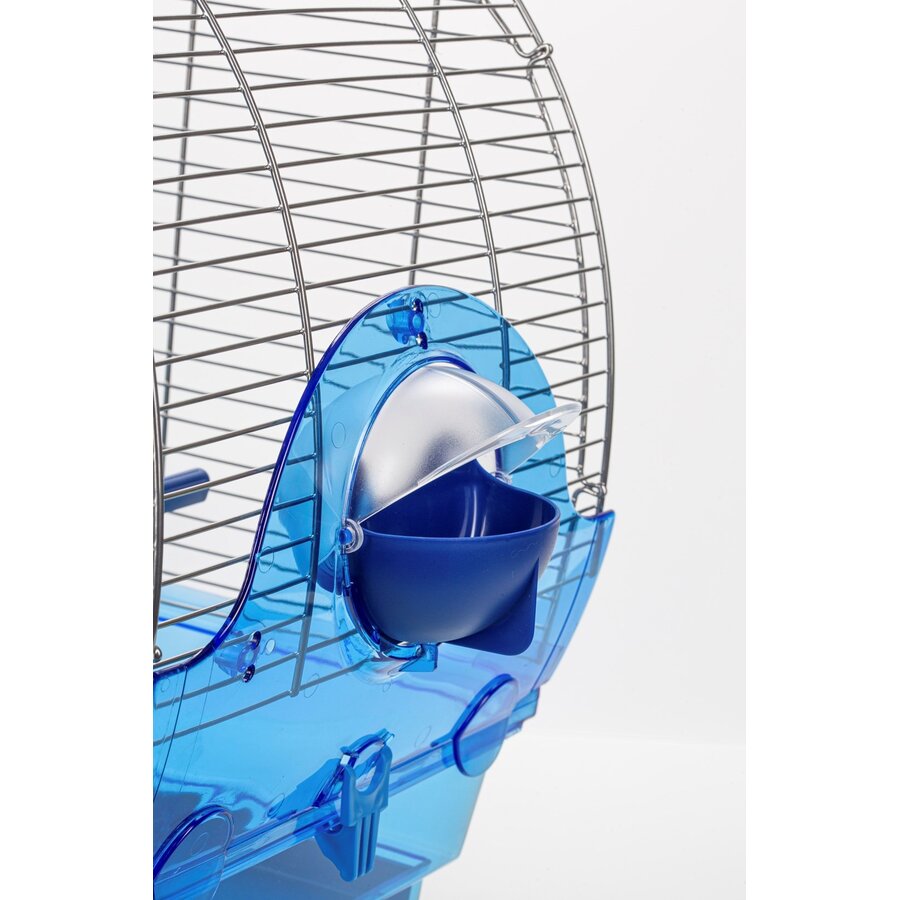 Vogelkooi ARCO met uitschuiflade en bijvulbare voerbakjes | 58x31,5x45 cm | 64x34x47 cm | 79x40x55 cm