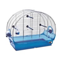 Vogelkooi ARCO met uitschuiflade en bijvulbare voerbakjes | 58x31,5x45 cm | 64x34x47 cm | 79x40x55 cm