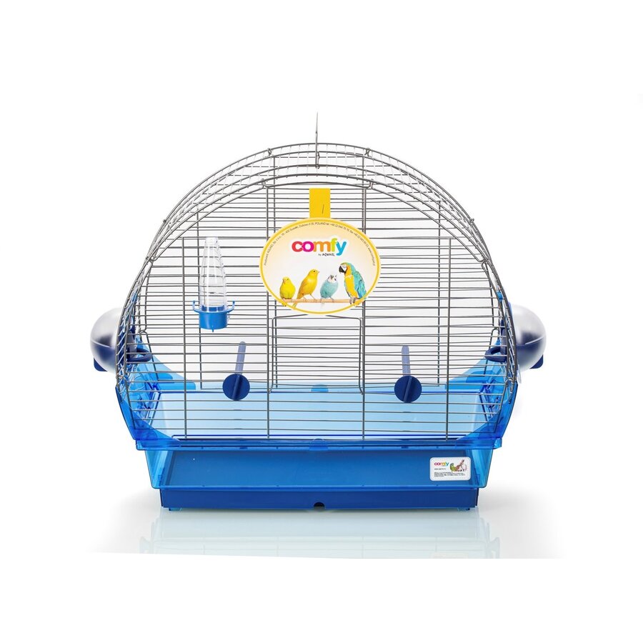 Vogelkooi ARCO met uitschuiflade en bijvulbare voerbakjes | 58x31,5x45 cm | 64x34x47 cm | 79x40x55 cm