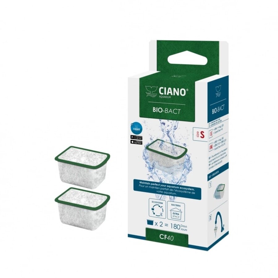 Ciano Bio-Bact filtercartridge | losse navulling 1 stuk