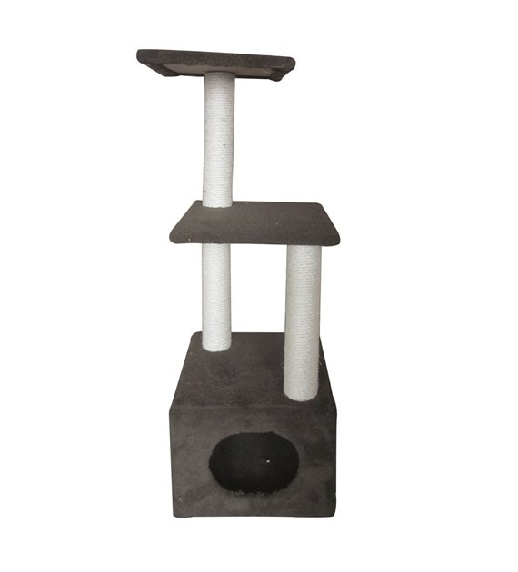 Have A Pet Krabpaal met huisje en 2 ligplateaus &VerticalLine; 34x34x101 cm