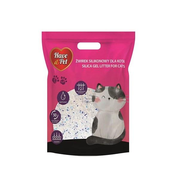 Have A Pet Silica kattenbakvulling 3,8 L &VerticalLine; stofvrij &VerticalLine; sterke geurabsorptie