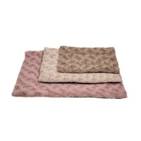 Wasbaar pluche hondenmatras Softy | 3 maten | beige tinten |