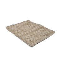 Wasbaar pluche hondenmatras Softy | 3 maten | beige tinten |