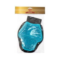 Vachtverzorgingshandschoen 23 cm met siliconen noppen | nat en droog gebruik