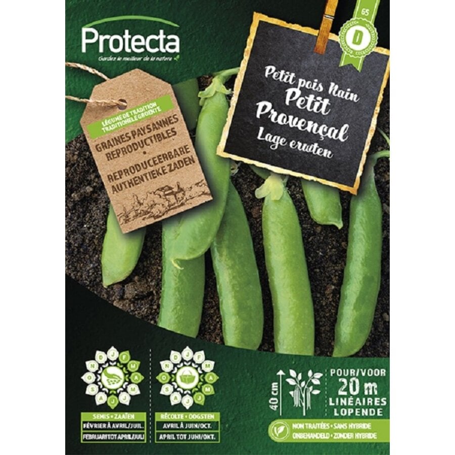 Groente zaden: Lage erwten EMINENT