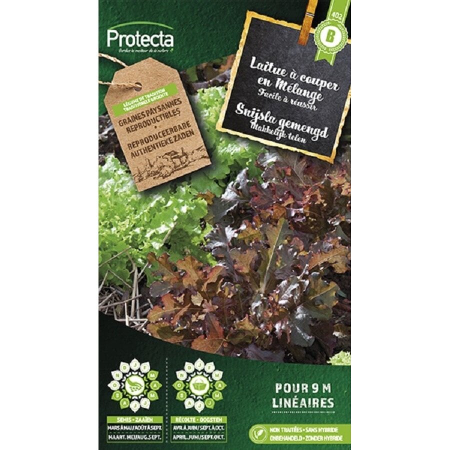 Groente zaden: Snijsla gemengd