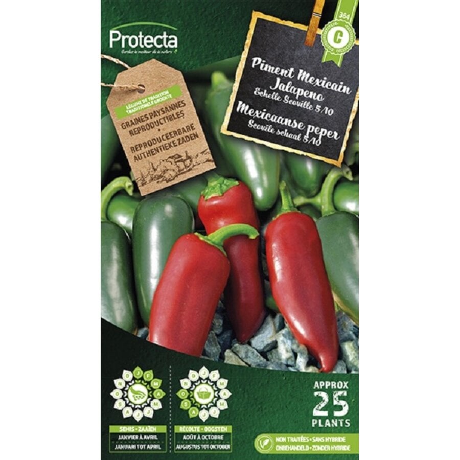 Groente zaden: Mexicaanse peper