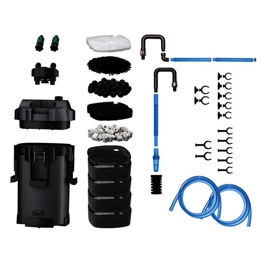 Buitenfilter EX 1500 Plus complete set voor aquariums tot 600 liter | 1900 l/u