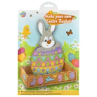 DIY paasmandje 20x12 cm | knutselset om zelf te maken