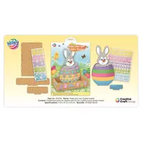 DIY paasmandje 20x12 cm | knutselset om zelf te maken