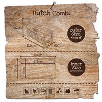 Duvo+ Woodland Kippen en konijnen hok