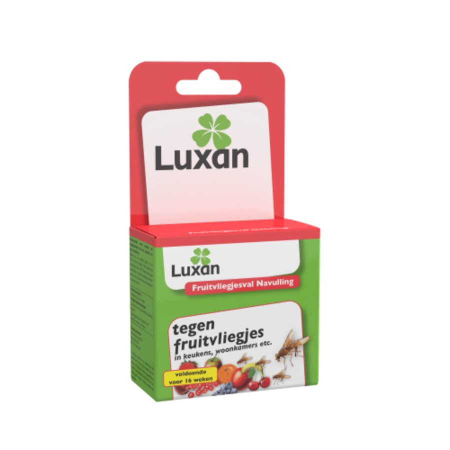 Navulling lokstof voor fruitvliegjesval | 2x30 ml | werkt 4-6 weken