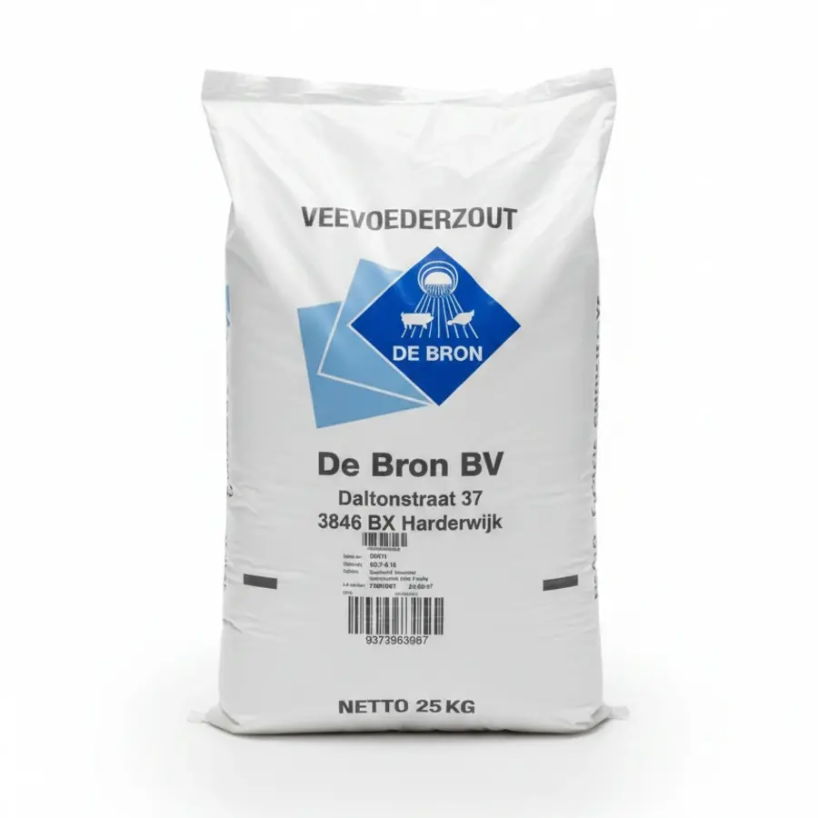 Veevoederzout 25 kg | zuiver natriumchloride