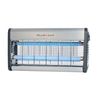 Elektrische vliegenval PlusZap 30W aluminium | tot 80 m² | wand | plafond | vrijstaand