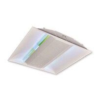 Plafond vliegenlamp LED 2x5W | inbouwmodel 600 x 600 mm