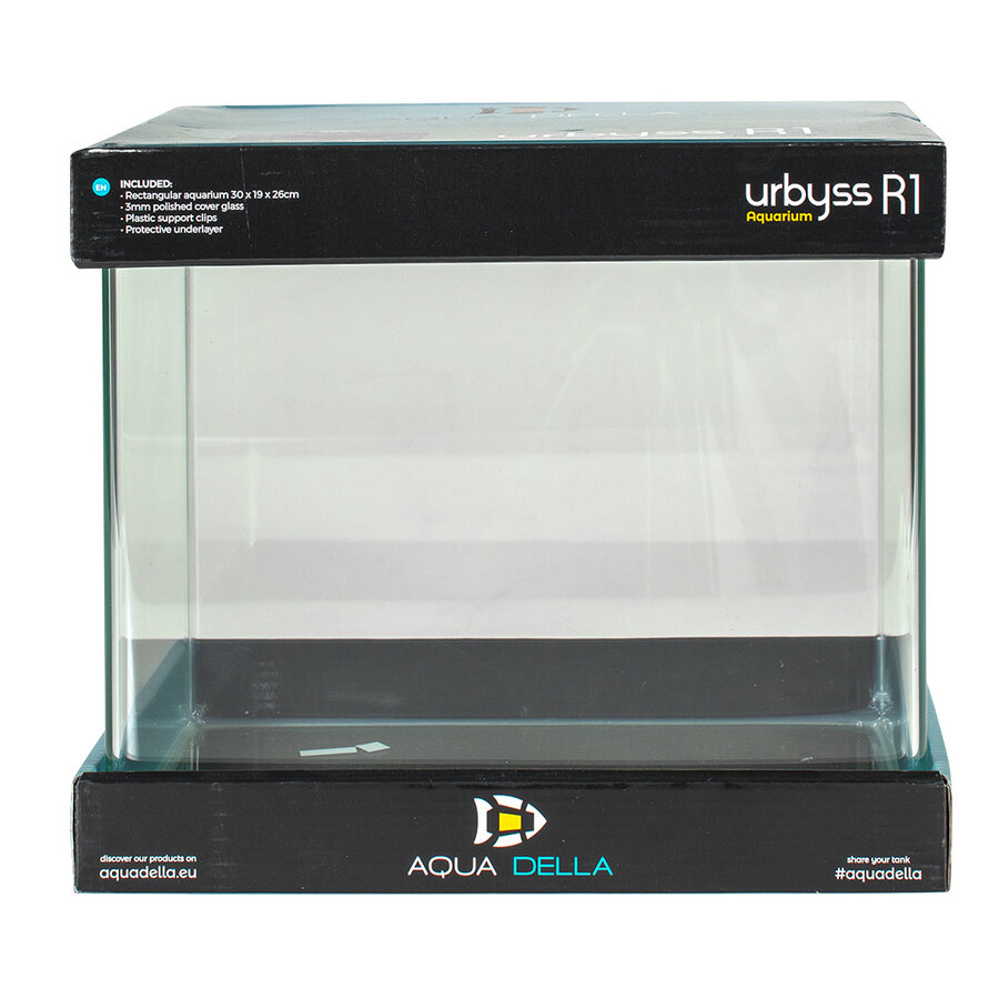 Aqua D'ella Urbyss R1 | 15L | 30 x 19 x 25CM Aquarium