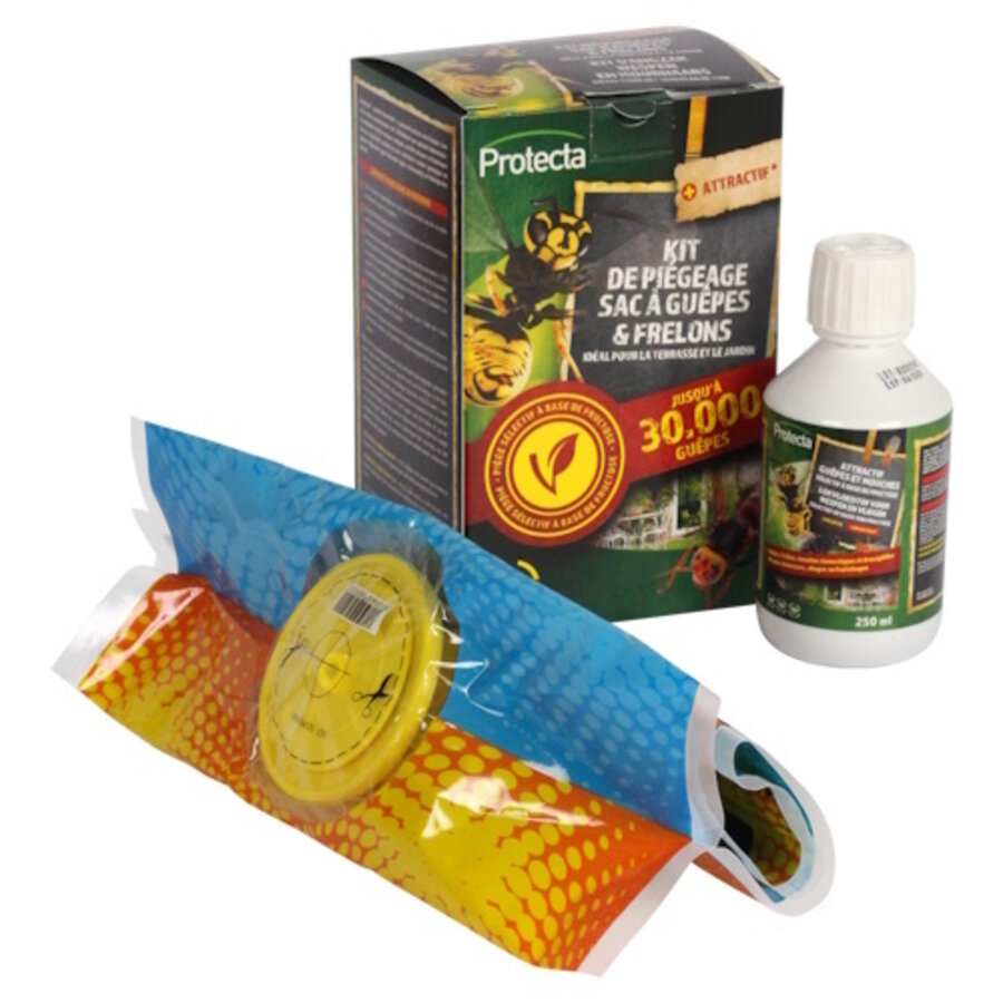 XXL wespenvangzak met lokstof 250 ml | selectieve val tot 30.000 wespen