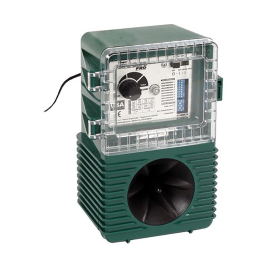 Ultrasoon meeuwenverjager 220V | elektronische verjaaggeluiden + digitaal opgenomen roofvogelgeluiden