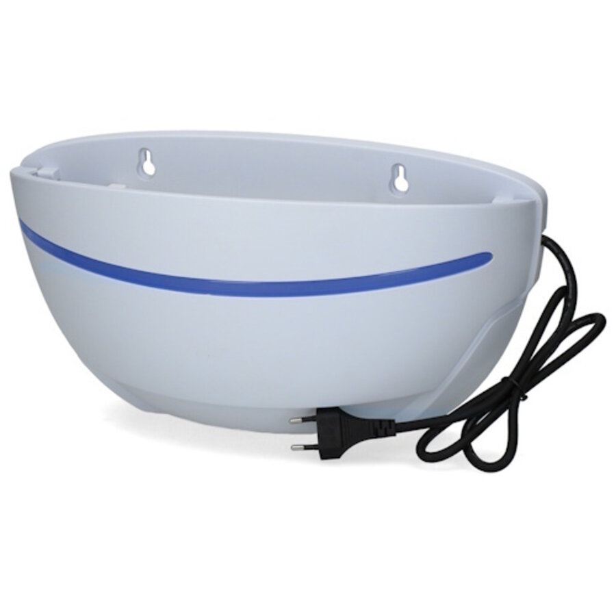 Uplight vliegenlamp met lijmplaat 18W | wandmodel | 50 m² | 37,5 x 19,5 x 14 cm