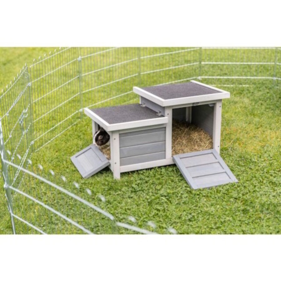 Kleindierhuis met 2 ingangen