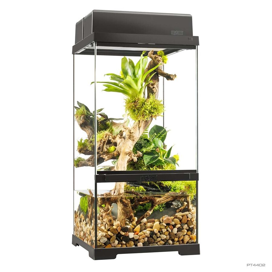 Exo Terra EX Pro Paludarium Zwart | 30 x 30 x 60CM