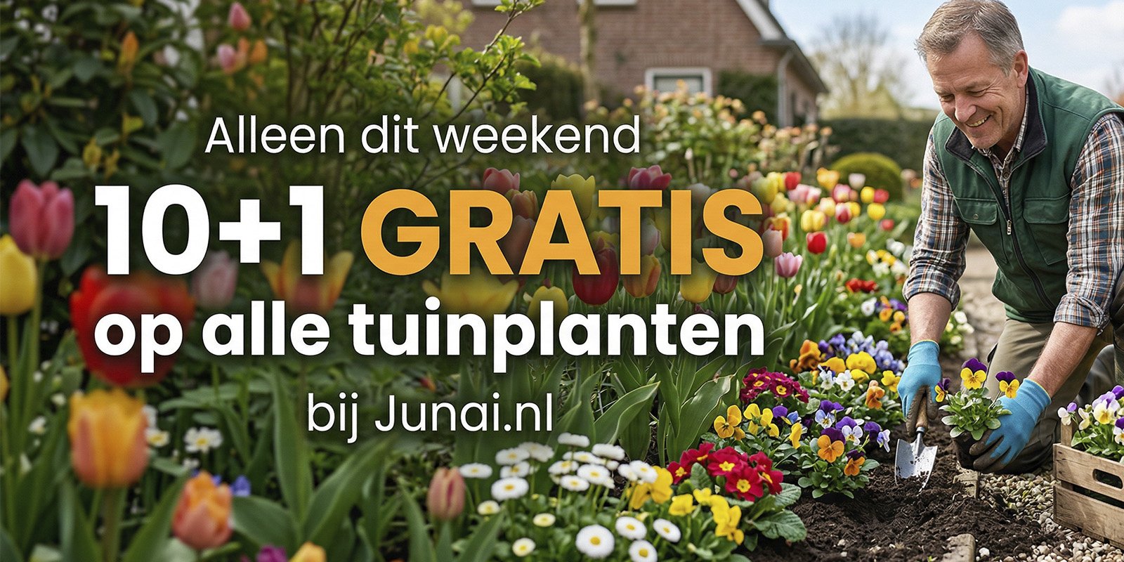 10+1 Gratis op alle Tuinplanten