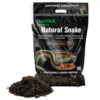 Slangensubstraat 10 liter | stofvrije bodembedekking voor droge terraria