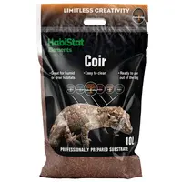 Kokos substraat 10 liter | vochtvasthoudende bodembedekking voor terrarium