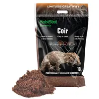 Kokos substraat 10 liter | vochtvasthoudende bodembedekking voor terrarium