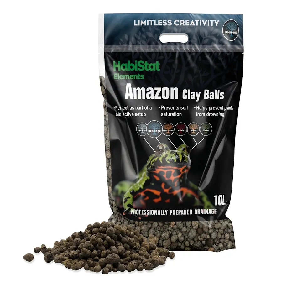 Zinkende kleiballen 10L | drainage- en filterlaag voor terrarium en aquarium