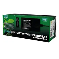 Warmtemat met thermostaat | terrarium bodemverwarming in 4 maten